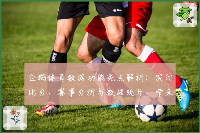 企鹅体育数据功能亮点解析：实时比分、赛事分析与数据统计，带来全新观赛体验